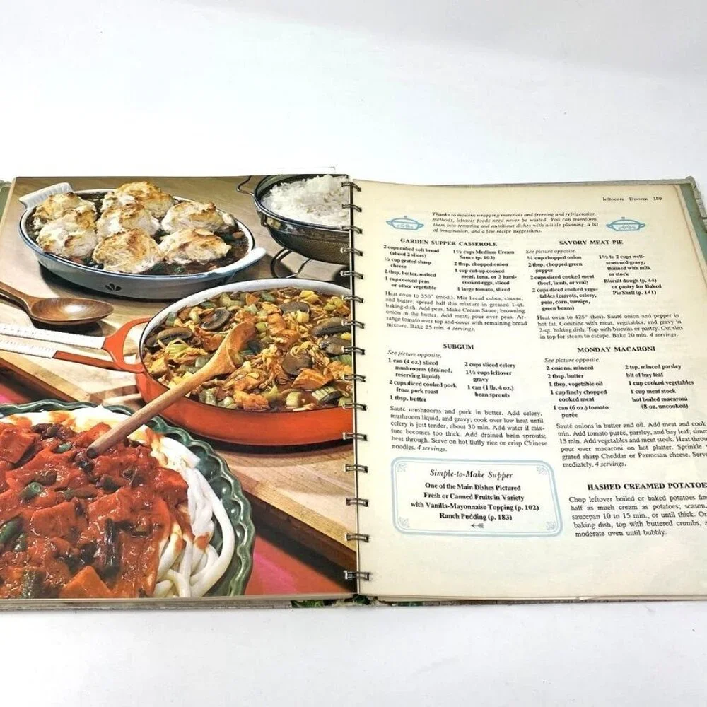 Vintage Betty Crocker Good And Easy Cookbook 1st Edition As Is